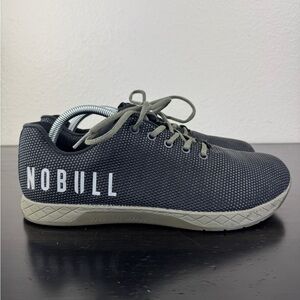 NOBULL Outwork Super Fabric Trainers Shoes Black Mens 9.5 Women’s 11